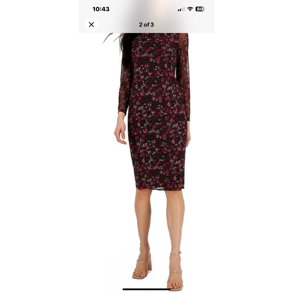 Inc Womens Formal Long Sheath Dress Size 2